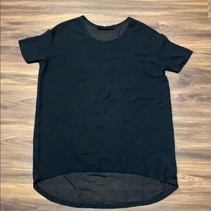 All Saints Lance Mini dress (deep black) size 2